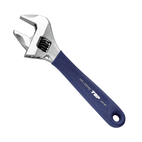 Mỏ lết thường miệng rộng tay cầm xanh TOP Japan HM-25MGNB