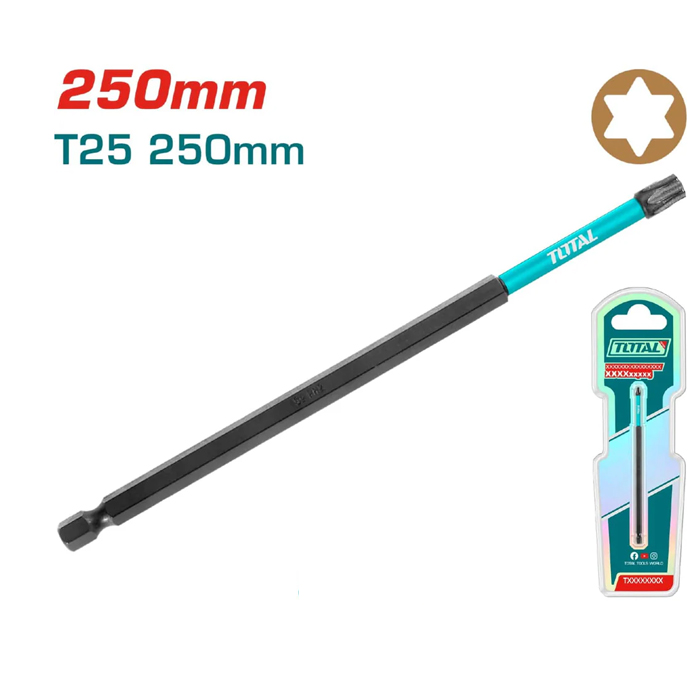 Mũi bắt vít Total TACIM71T25250 T25x500mm