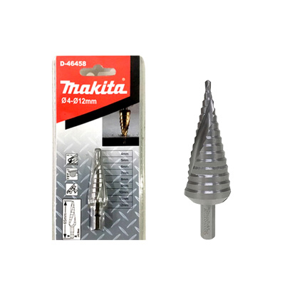 Mũi khoan tháp chuôi lục giác 4-12mm Makita D-46458