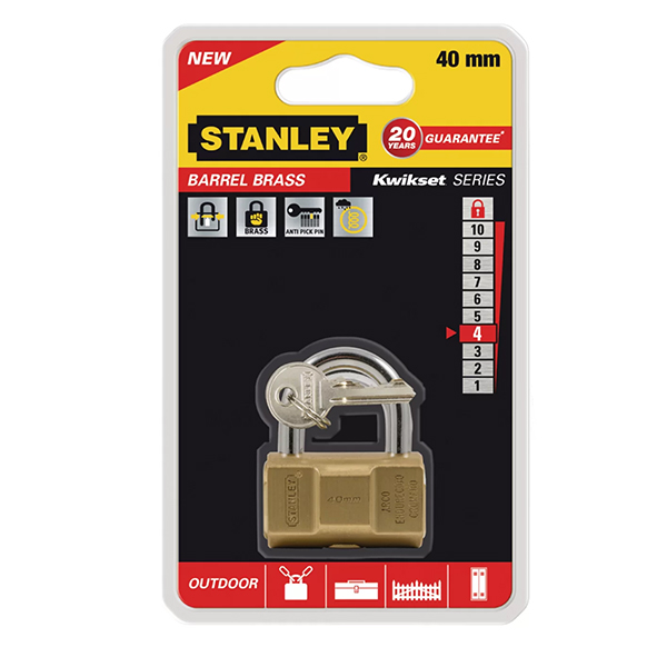 Ổ khóa càng chữ U 40mm Stanley S742-046