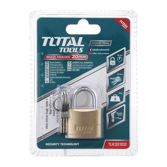 Ổ khóa đồng thau Total TLK32302 30mm