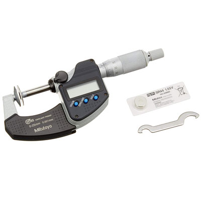 Panme đo bước răng điện tử Mitutoyo 323-250-30 (0-25mm/ 0.001mm)