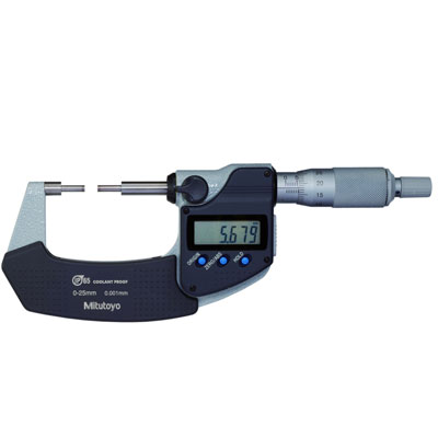 Panme đo ngoài điện tử đầu nhỏ Mitutoyo 331-251-30 (0-25mm/ 0.001mm)