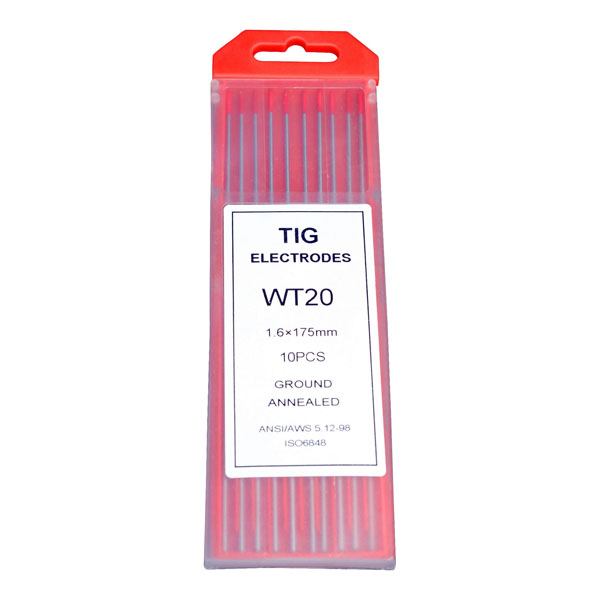 Que volfram đỏ WT20 Jasic 10096564 1.6mmx175mm