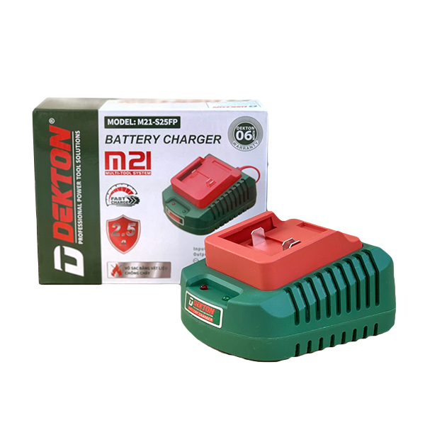Sạc nhanh Dekton 21V, 2.5A M21-S25FPA thế hệ mới