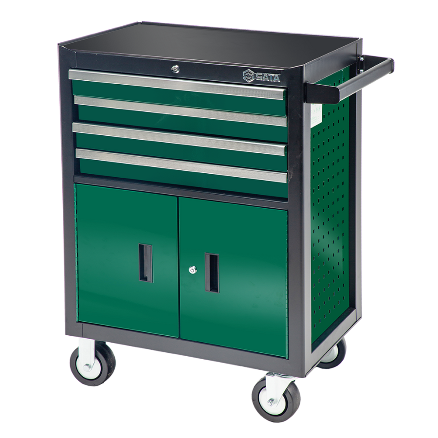 SATA 09925 – Bộ Sản Phẩm Bao Gồm Tủ Đồ Nghề 95125 Và Bộ Dụng Cụ Cầm Tay 210 Chi tiết