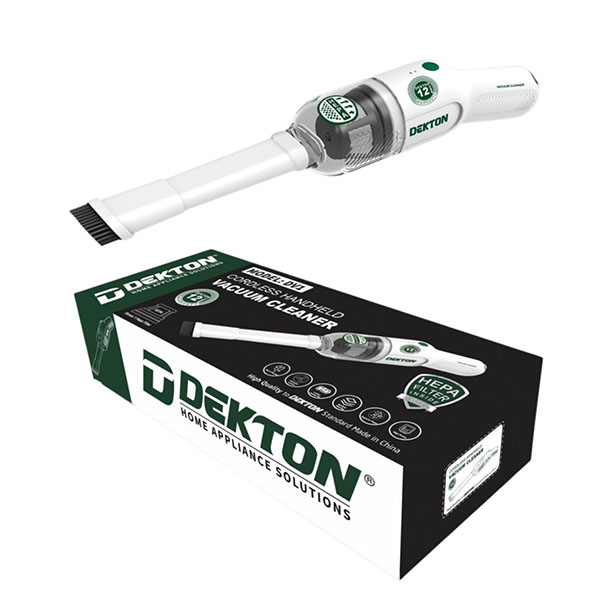 Thân máy hút bụi hoạt động bằng pin 8V Dekton DV1