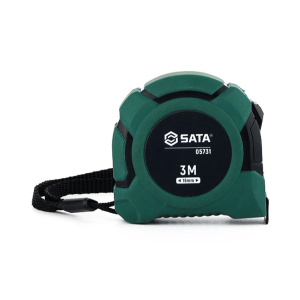 Thước dây chia vạch 2 mặt 16x3000mm SATA 05731