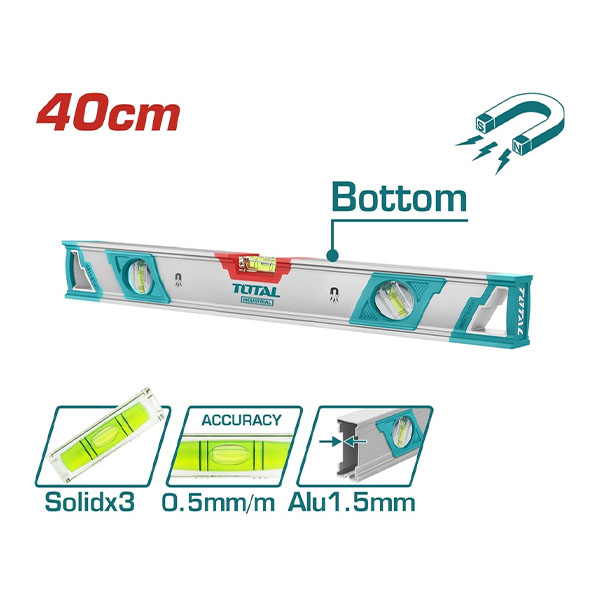 Thước thủy có từ 40cm Total TMT24086M