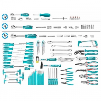 Tủ đồ nghề 7 ngăn 328 chi tiết Total THPTCS73281 - Ảnh 4
