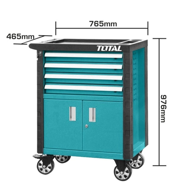 Tủ kéo đựng công cụ 4 ngăn Total THRC01041
