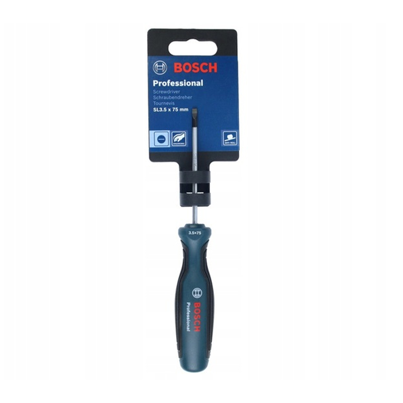 Tua vít đầu dẹp SL3.5*75 mm Bosch 1600A01TF8