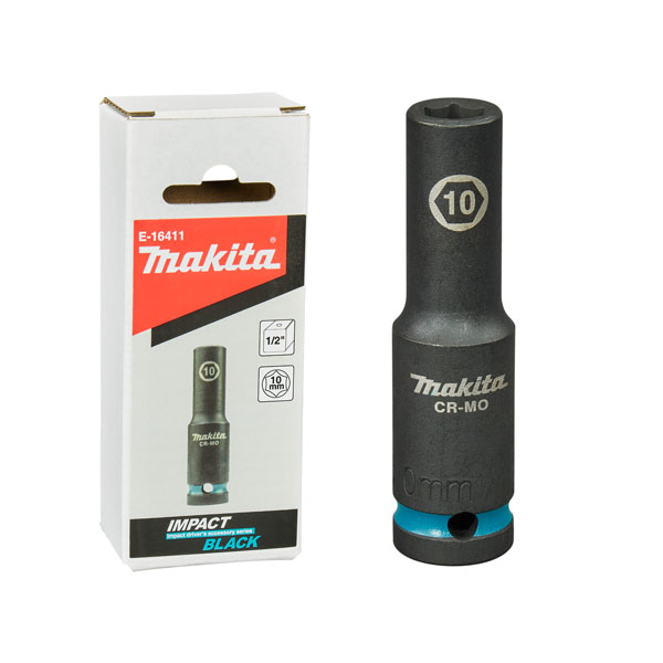 Tuýp dài siết bu lông 1/2" IMPACT BLACK Makita E-16411 (10mm x 81mm)
