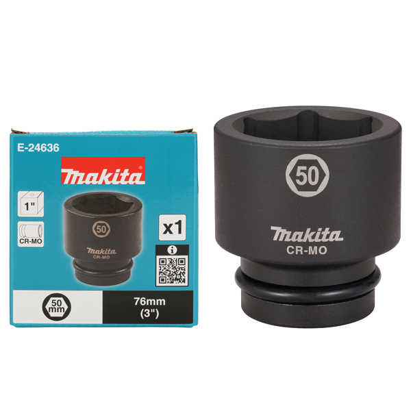 Tuýp đen cho máy bu lông 1" Makita E-24636 (50x76mm)