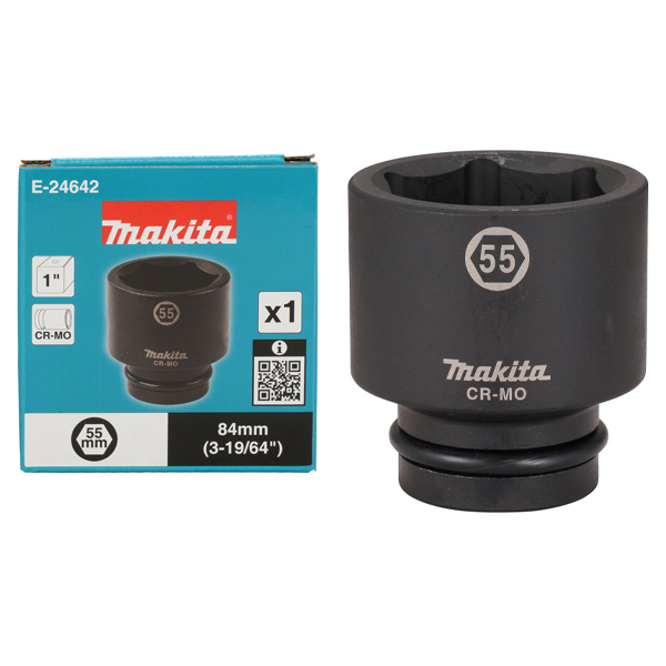 Tuýp đen cho máy bu lông 1" Makita E-24642 (55x84mm)