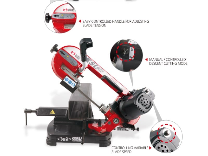 Máy Cưa VÒNG KONG SUNG KSU-125FV