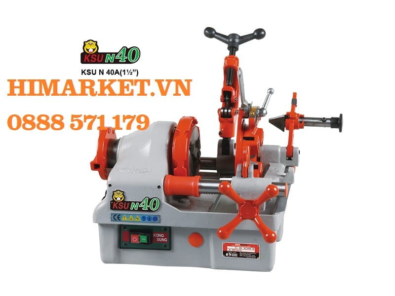 Máy Tiện Ren Ống Kong Sung Ksu N40A (1 1/2'')