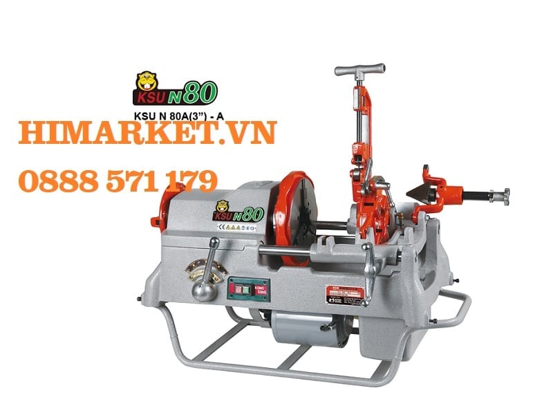 Máy Tiện Ren Ống Kong Sung Ksu N80A-A (3'')