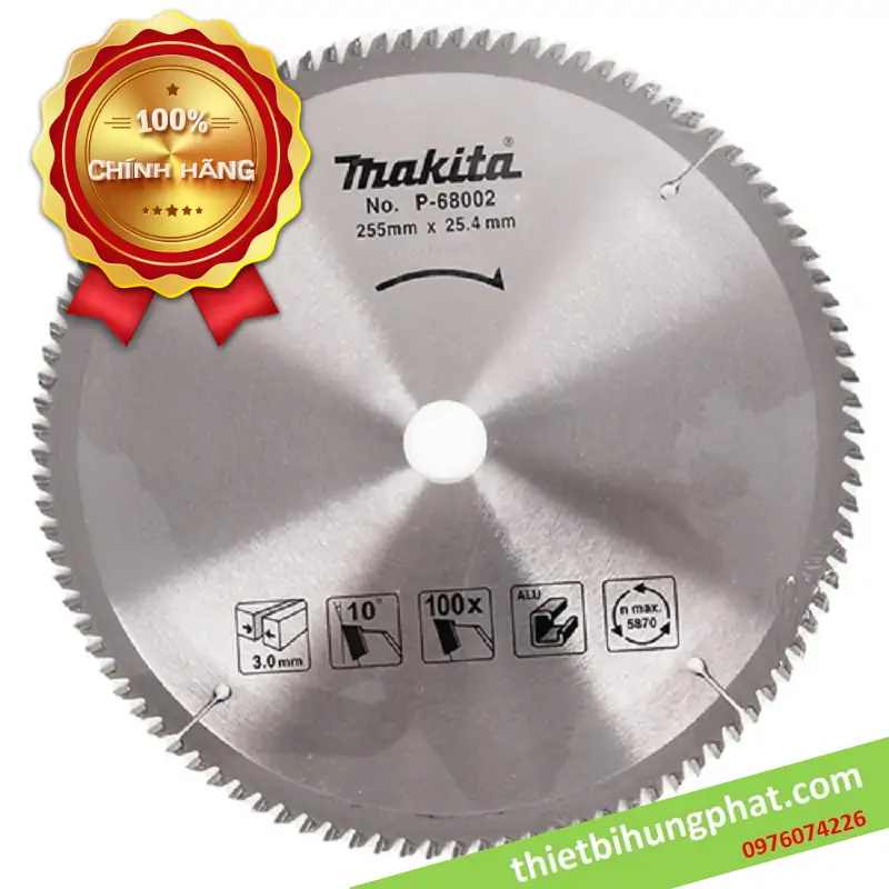 P-68002 Lưỡi cắt nhôm Makita P-68002 (255mm)
