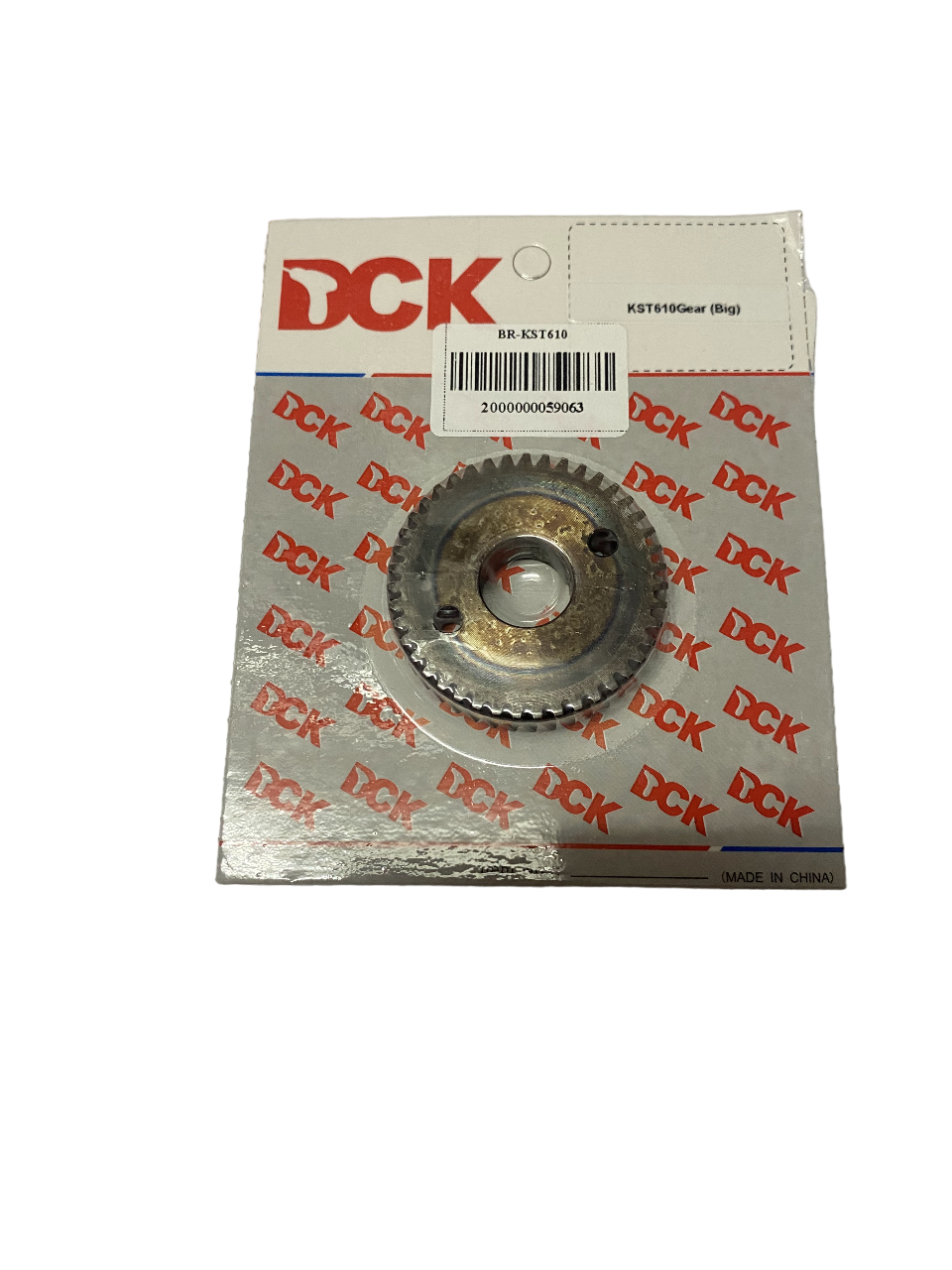 Bánh răng chà nhám băng DCK - KST610 - 30020500128