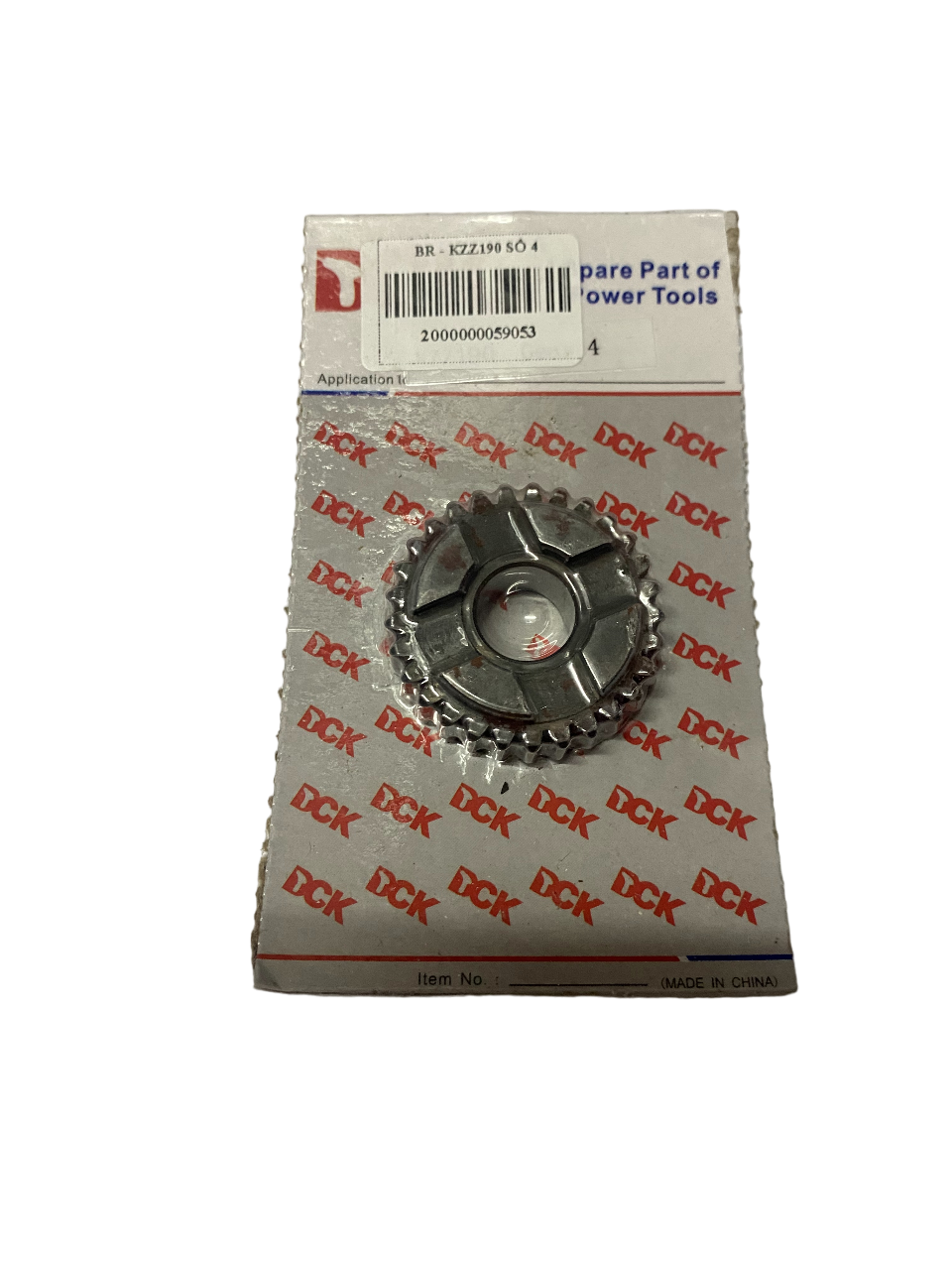 Bánh răng số 4 khoan rút lõi DCK - KZZ190 - 30020500143