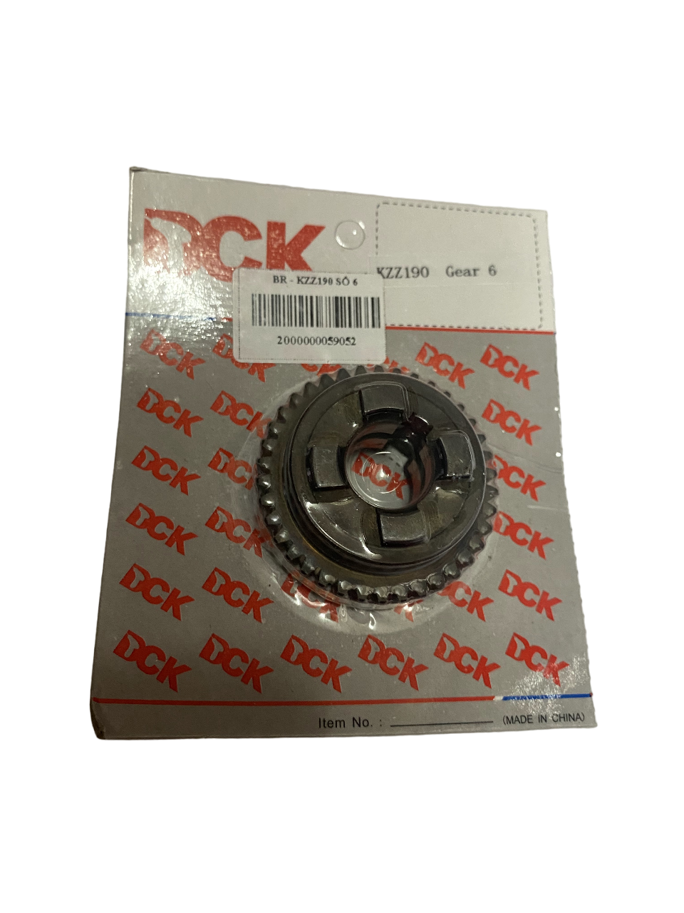 Bánh răng số 6 khoan rút lõi DCK - KZZ190 - 30020500141