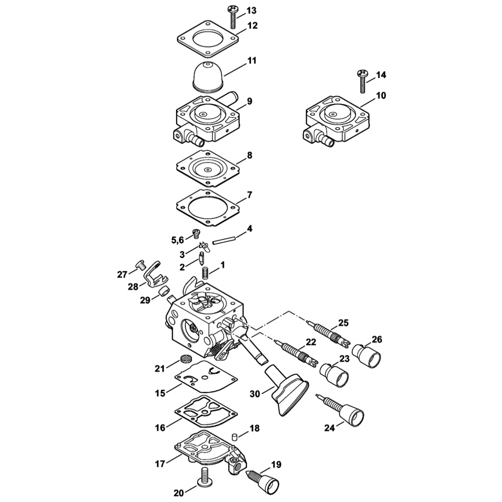 bg86 carburetor c1m s228 c1m s203 c1m s141