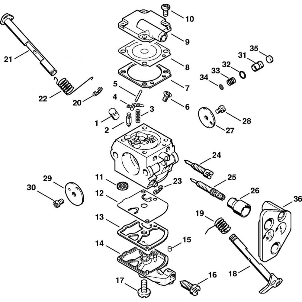 carburetor c1q s126 assembly ms200 ms200t