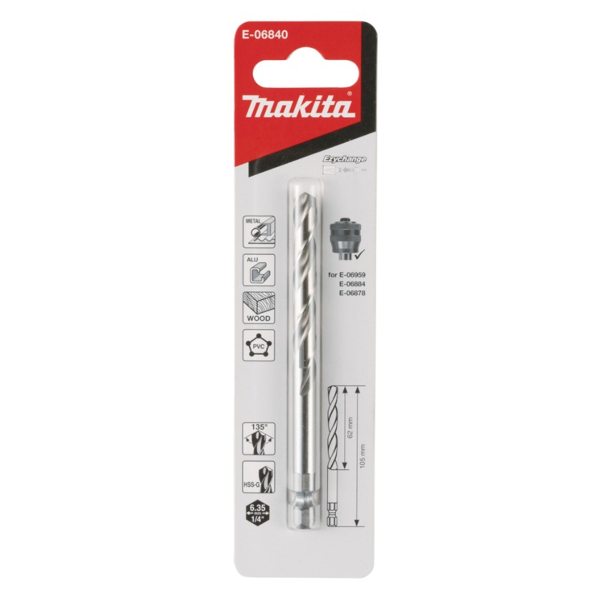 E-06840 Mũi Khoan Định Tâm HSS-G (105mm)