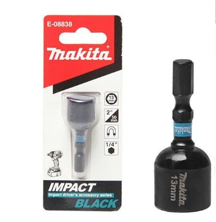 E-08838 Đầu Tuýp Vặn Ốc Impact Black 13mm