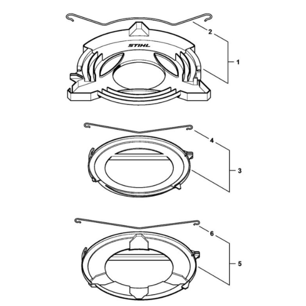Sơ đồ Bảo vệ vận chuyển cho Stihl FS 491C