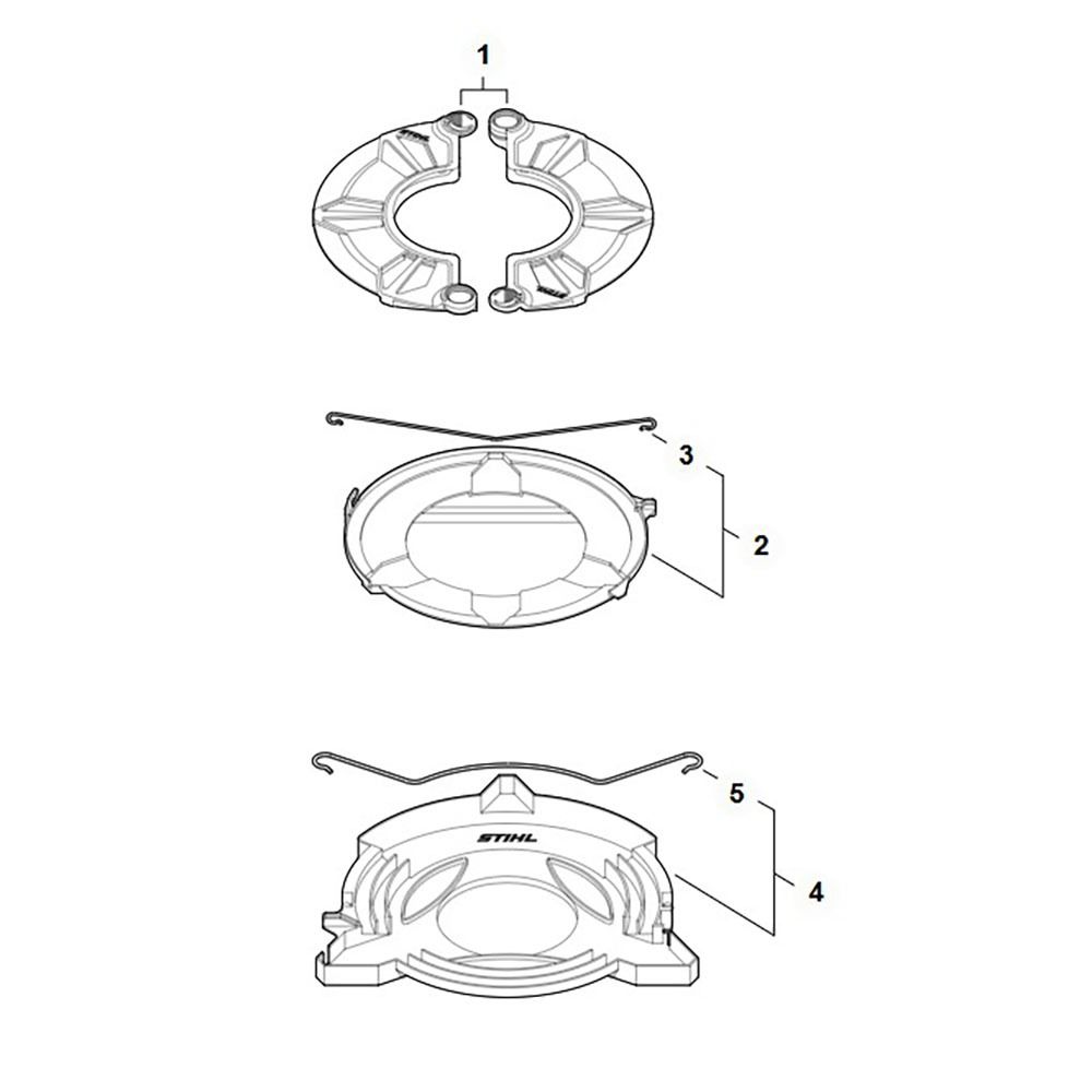Sơ đồ Bảo vệ vận chuyển cho Stihl FSS-KM