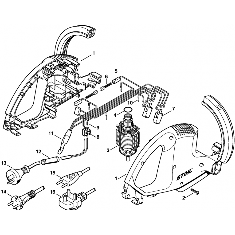 hse41 51 motor housing