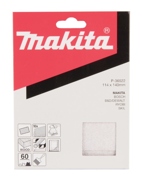 P-36522 Giấy Chà Nhám Mm 114×140 #60×10