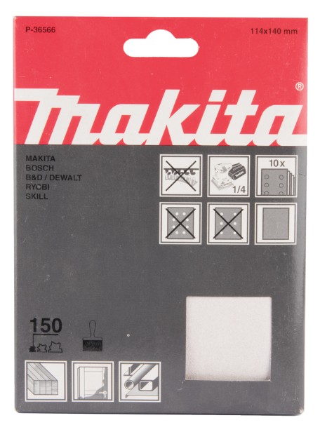 P-36566 Giấy Chà Nhám Mm 114×140 #150×10